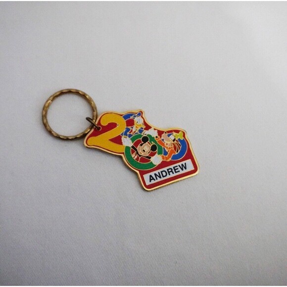 Personalized Walt Disney World 2000 Andrew Souvenir Keychain - Picture 3 of 5
